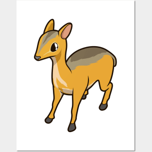 Kawaii Chevrotain Posters and Art